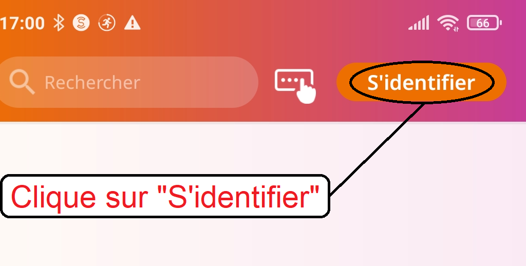 S'identifier avec l'application Cospaces