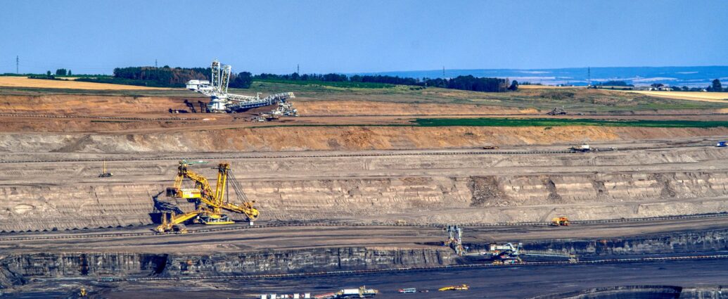 Mine de charbon à ciel ouvert