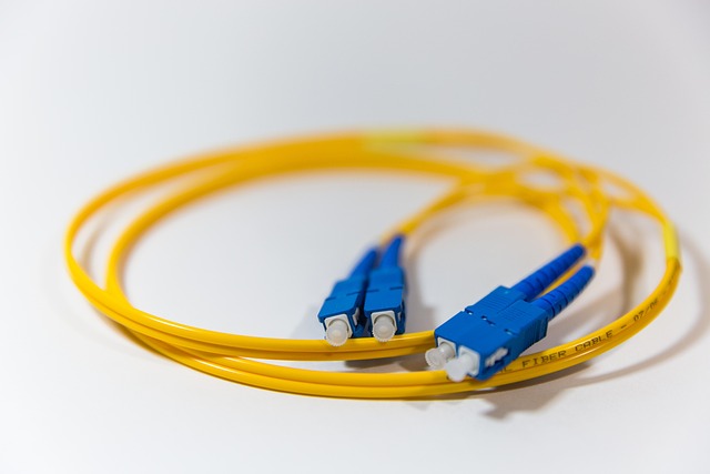 La fibre optique permet de transmettre des données à la vitesse de la lumière!